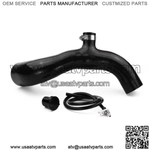 SxS Black Silicone Blow Off Valve Adapter Tube Can Am Maverick X3 Turbo 120HP