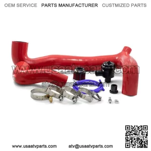 Boost Tube Blow Of Valve BOV Can Am Maverick X3 All Models Red (For: Can-Am)