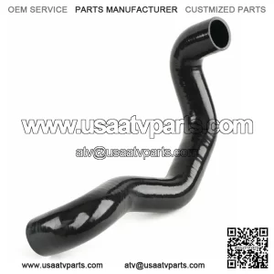 Silicone Charge Boost Tube Black Can Am Maverick X3 RR All Years (For: Can-Am)