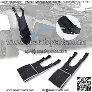 Adjustable Foldable Passenger Footrest Rear Passenger Foot Pegs Foot Rest Foot Pedestal Compatible For ATV Sportsman Foreman (2 PCS)