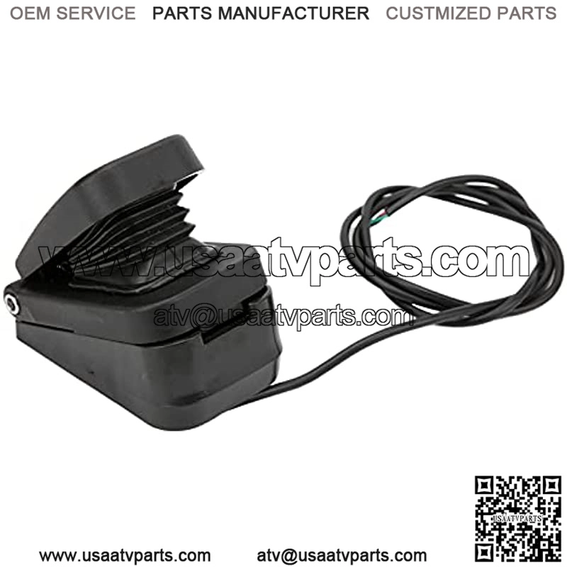 Foot Brake Pedal, Waterproof Throttle Accelerator ATV Foot Pedal Electric Speed Control Socket for Children Car Go Kart Moped - Image 3
