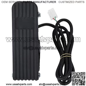 Brake Pedal ATV Foot Brake Pedal Vehicle Accelerator Throttle Speed Control Brake Foot Pedal E-Bike Go Kart