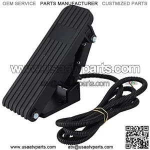 ATV Foot Brake Pedal, Vehicle Accelerator Throttle Speed Control Brake Foot Pedal E-Bike Go Kart