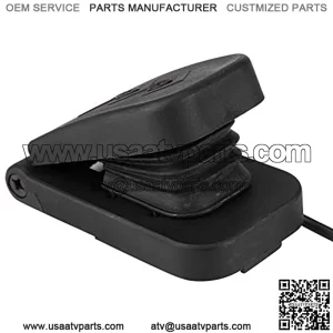 Foot Brake Pedal, Universal Motorcycle Pedal Rubbers ATV Foot Accelerator Throttle Speed Control For Electric Bikes Scooters ATV