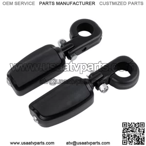1 1/4" Highway Bar Footpeg Pegs Clamps Fit For Harley Touring Road Street Glide (For: Harley-Davidson)