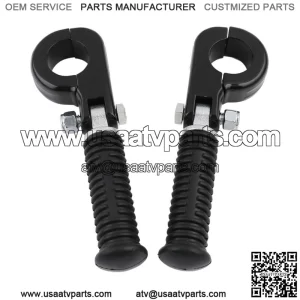 1 1/4" Highway Engine Guard Footpeg Mount Clamp Fit For Harley Road Street Glide (For: Harley-Davidson)