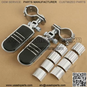 25-35mm Adjustable Pegstreamliner Highway Footpeg Fit For Harley Honda GL1800 US (For: Harley-Davidson)