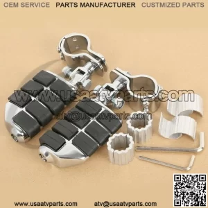 25-35mm Highway Foot Pegs Footrest For Honda GoldWing GL1800 01-11 valkyrie 1800 (For: Harley-Davidson)