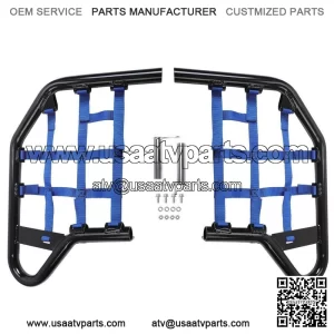 Aluminum Side Steps Nerf Bars Foot Guard Pegs For Yamaha Raptor 700 YFM700R