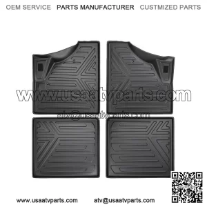 4PCS TPE Floor Mats Non-Slip for CFMOTO UForce 1000 XL 2022-2025
