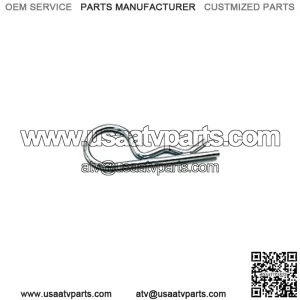 Polaris ATV Hitch Pin Clip, .148 x 3 1/16, Genuine OEM Part 7661067, Qty 1