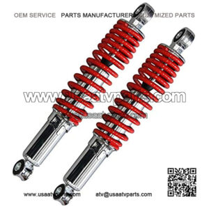 11.4'' 290mm Spring Assist Load Carrier Front Shocks for ATV Go Kart Quad Bike 4 Wheeler