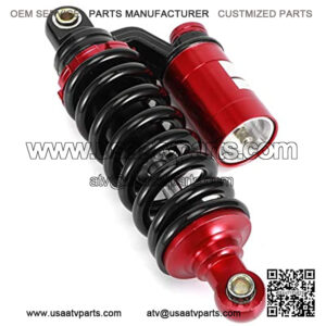 Rear Shock Absorbers Damper 10.2in Hydraulic Replacement for Motorcycle ATV Dirt Bikes