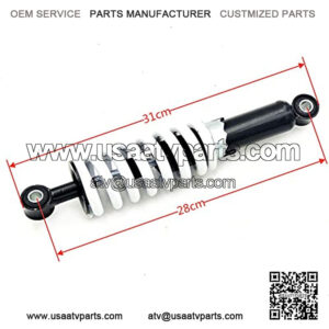 280 mm (11) air shock absorber rear suspension is suitable 90cc 110cc125cc 150cc land bike motorcycle ATV motorcycle.