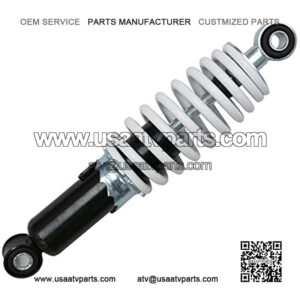 9.25" 235mm Rear Shock Absorber Sensa-Trac Load Adjusting | Spring Assist Loaded Carrier Shocks for ATV Quad Bike 4 Wheeler