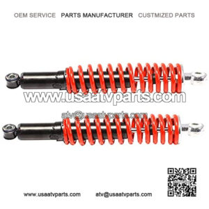 Pack of 2 Front Shock 13.75'' 350mm Absorber Shocker Suspension for Quad ATV Dune Go Kart