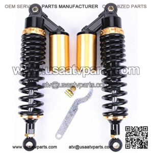 Motorcycle Air Shock Absorbers Universal Fit for Honda Suzuki Kawasaki ATV Go Kart Quad Dirt Sport Bikes (320mm)