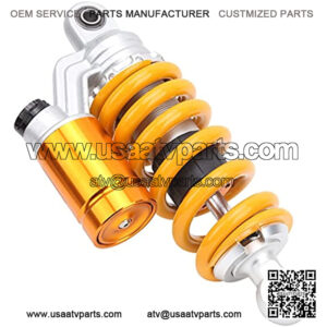 Universal 240mm Suspension Damper Front & Rear Shocker W/Air Tank Fit for Motorcycle ATV Off Roader