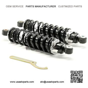 ATVPC Pair of Rear Shocks for Suzuki King Quad 300 1991-2002 4x4, fits 62100-19B80-019, 62100-19B81-019