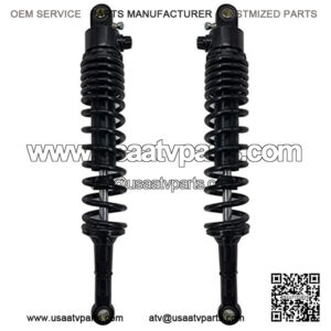 Absorber Suspension Spring Scooter One Pair 400mm 410mm 420mm 430mm 440mm 450mm Motorcycle Shock Absorber Rear Suspension Fit For SUZUKI Kawasaki ATV Motorcycle Rear Shock Complete Struts Shock