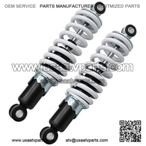 2PCS 9 7/8" 250mm Rear Spring Assist Load Carrier Shocks for ATV Go Kart Quad Bike 4 Wheeler