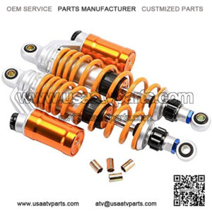 325mm 12.8" Adjustable Shock Absorbers Suspension Spring For Motorcycle ATV Quad