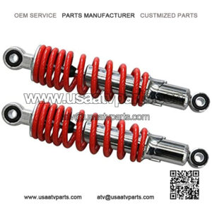 Pack of 2 Rear Shock 290mm 11.4'' Absorber Sensa-Trac Suspension for ATV 4 Wheeler Quad Bikes