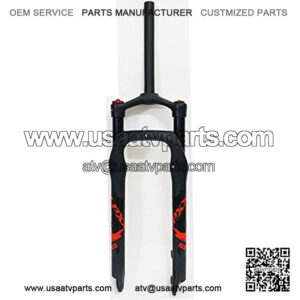 Bike Fork 26inch Bicycle Suspension Fork Smart Lock Snowmobile ATV Absorber Shock Hydraulic Lock 4.0 Wide