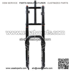 Suspension Forks,MTB Bike Suspension ATV/Snowmobile Aluminum Alloy for Cushioned Wheels Strong Structure Bike Accessories 20 Inches