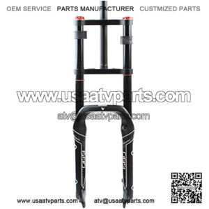 Snowmobile/ATV Fat Fork Air/Oil Suspension Fork Double Shoulder Front Fork 204.0 Fork Width 135MM 1-1/8" Shoulder Control Travel 140MM QR (Color : Air)