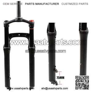 Urltra-Ligh Snowmobile/ATV Front Fork 244.0 Fat Fork 135MM Air Suspension Fork 1-1/8" Shoulder Control Travel 100mm QR 22028.6mm