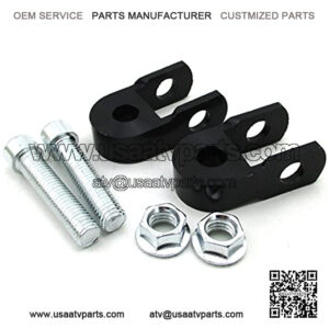CNC Aluminum Black Shock Absorber Height Extension Extender Riser Taper For CRF50 TTR50 DRZ110 Dirt Pit Trail Motor Bike Motorcycle/ATV Quad