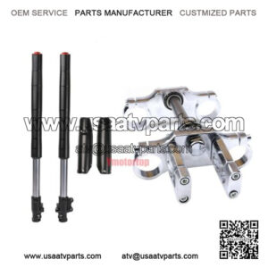 45#48# 22mm Triple Tree Handlebar Clamp Riser Front Fork Shocks Dirt Bike ATV