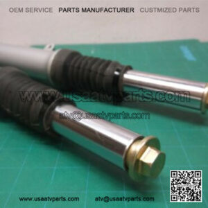 15 1/4" Long Set Front forks With One broken Screw Hole For ATV Bike Motorcycle