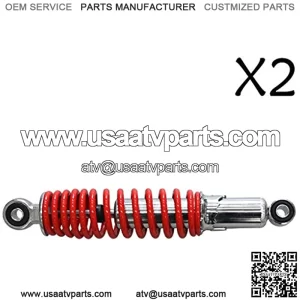 2PCS 260mm 10.2" Front Shock Absorber Suspension Sensa-Trac Load for Quad ATV Go Kart Buggy