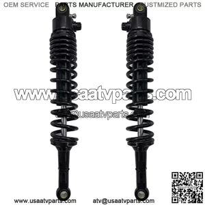 One Pair 400mm 410mm 420mm 430mm 440mm Motorcycle Shock Absorber Rear Suspension Fit for YMAHA Suzuki Kawasaki ATV,Motorcycle Suspension Strut Shock Absorbers (Color : 430mm)