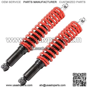 2PCS 13 3/4" 350mm Front Shock Absorber Shocker Suspension for Quad ATV Dune Go Kart