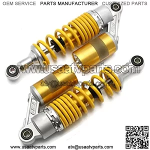 Universal 280mm Motorcycle Air Shock Absorber Rear Suspension Motor Scooter ATV Quad Dirt Bike (Color : Yellow)