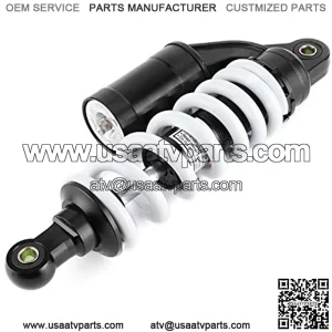 Air Shock Absorbers, 280mm/11in Aluminum Alloy + Iron Motorcycle Rear Shock Absorbers Suspension Damper Struts Replacement for ATV 150cc 200cc 250cc