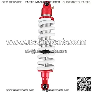 Rear Shock Damper, Fydun 330mm Universal Steel Alloy Rear Shock Damper Adjustable Damping Replacement for Pit Quad Dirt Bike ATV Buggy