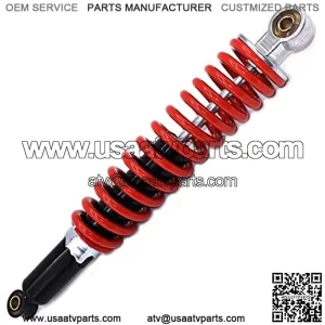 Motorcycle Air Shock Rear Shock 350mm/13.8in Rear Shock Absorber Universal Fit for Dune Buggy Quad Dirt Bike ATV Aluminium Alloy Shock Spring Suspension (Color : Red)