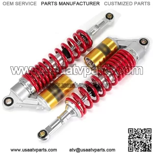 280mm 320mm 375mm Motorcycle Suspension Strut Motorcycle Air Shock Absorber Rear Suspension ATV Quad Scooter Dirt Bike D30 Motorcycle Rear Shock Absorber (Color : M99 11 375mm)