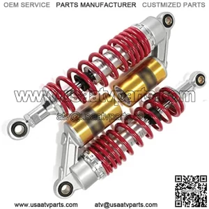 280mm 320mm 375mm Motorcycle Suspension Strut Motorcycle Air Shock Absorber Rear Suspension ATV Quad Scooter Dirt Bike D30 Motorcycle Shock Absorber Rear (Color : M99 18 8 320mm)