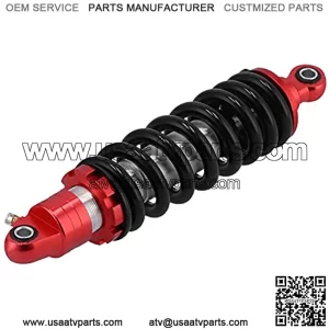 Rear Shock Damper 11.4in 290mm Rear Suspension Spring High Strength Steel Alloy Adjustable Spring Fit for Motorbike ATV Go Karts
