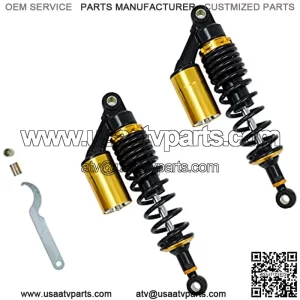 Motorcycle Universal 320mm Rear Air Shocks Absorber for Honda Kawasaki Suzuki Yamaha Go Kart Scooters Sport Street Bike