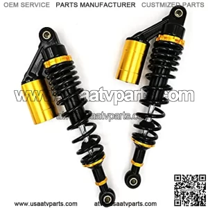 Motorcycle Universal 340mm Rear Air Shocks Absorber for Honda Kawasaki Suzuki Yamaha Go Kart Scooters Sport Street Bike