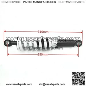 hongyu 280mm Air Shock Absorber Rear Suspension For 90cc 110cc125cc 150cc Dirt Bike Motorcycle ATV Motor Scooter