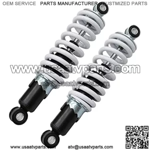 Fuerduo 2PCS 9 7/8" 250mm Rear Spring Assist Load Carrier Shocks for ATV Go Kart Quad Bike 4 Wheeler