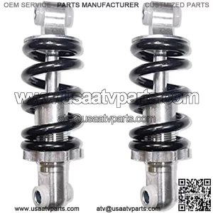 125mm 4.92" Bicycle Shock Absorber Rear Suspension 750LBS Fits for E-Bike ATV Go-Kart Scooter 49cc Mountain Bike2-pcs