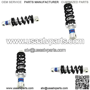 4-Piece Motorcycle Motorbike ATV Shock Absorber Rear 170mm 650LBs